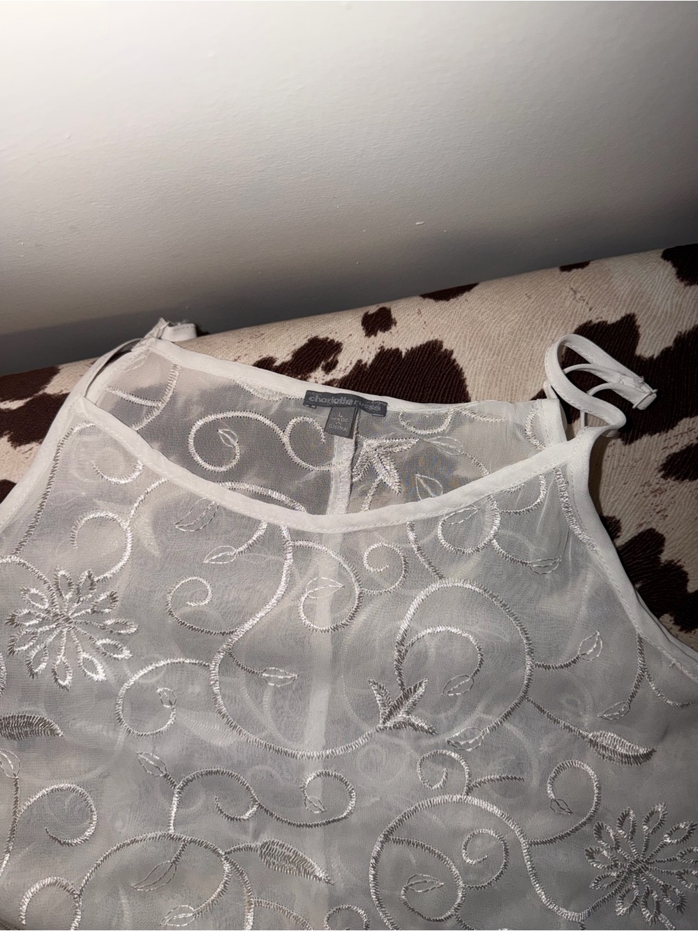 Lace tank - Picture 3 of 6